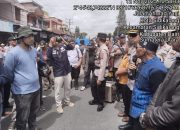 Polres Dairi Kendalikan Aksi Massa, 10 Personel Alami Luka Ringan