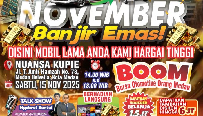 Astra Daihatsu Medan Hadirkan “Banjir Emas” di BOOM 2025