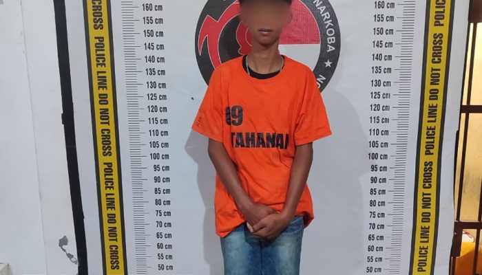 Pelajar 15 Tahun Bawa Narkoba, Diamankan Polsek Serbalawan Saat Bubarkan Balap Liar