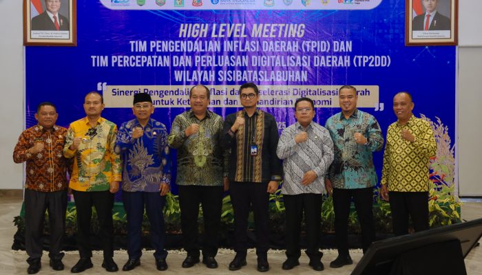 Wali Kota Wesly Paparkan Strategi Pengendalian Inflasi Siantar di High Level Meeting TPID–TP2DD Wilayah SISI BATAS LABUHAN