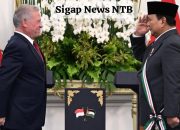 Raja Abdullah Puji Kepemimpinan Presiden Prabowo dan Anugerahkan Penghargaan Tertinggi Kerajaan Yordania