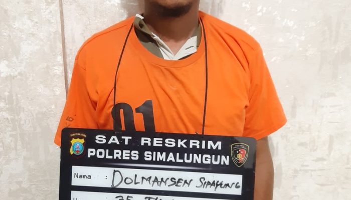 Sat Reskrim Simalungun Bekuk Pelaku Pembunuhan dalam 9 Jam