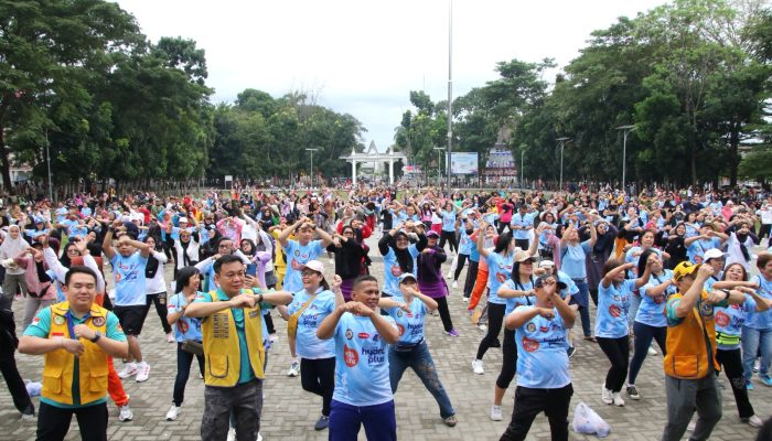 Jalan Sehat Lions Club, Pemko Pematangsiantar Dukung Gerakan Kemanusiaan