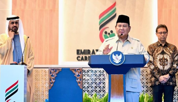 Presiden Prabowo Resmikan RS Kardiologi Emirates–Indonesia di Surakarta