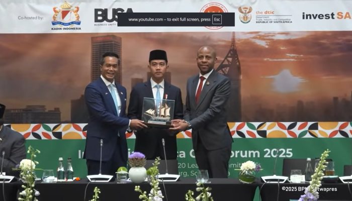Wapres Gibran Hadiri Indonesia–Africa CEO Forum 2025