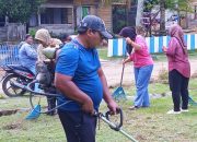 Kades Dedy Sungkowo Pimpin Gotong Royong Bersih Lingkungan Desa