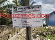 Proyek Dinas Pendidikan Simalungun Diduga Asal Jadi, Pagar dan UKS SMPN 2 Bosar Maligas Disorot