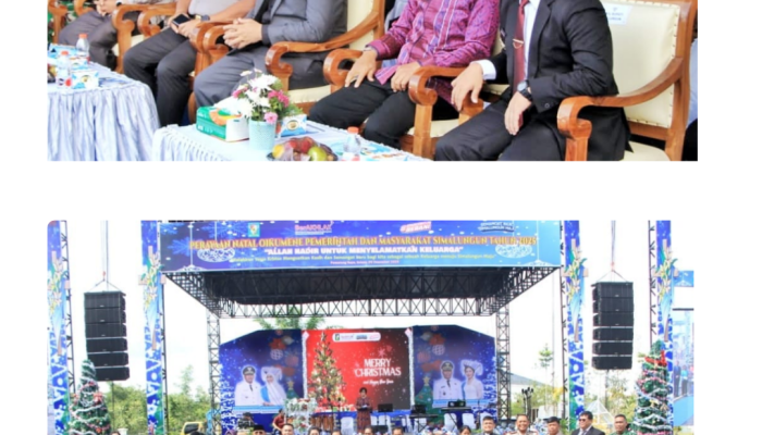 Pemkab dan Masyarakat Simalungun Rayakan Natal Oikumene 2025