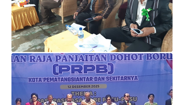 Ribuan Keluarga Panjaitan Rayakan Natal PRPB Kota Pematangsiantar