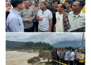 Pastikan BBM dan Akses Warga Pulih, Wapres Tinjau SPBU dan Jembatan di Gayo Lues