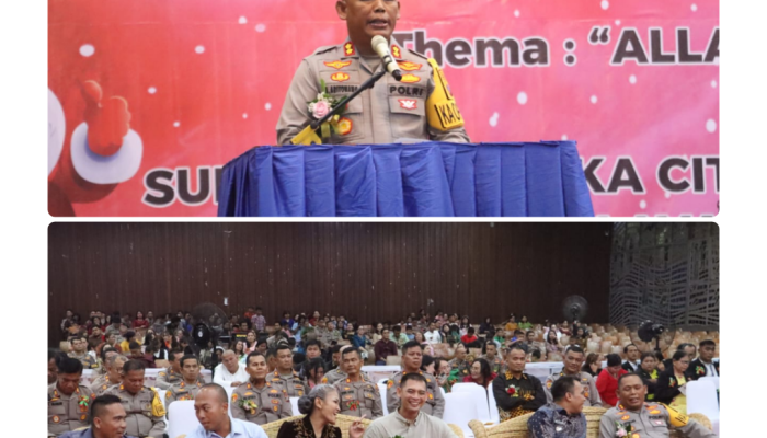 Polres Simalungun Rayakan Natal 2025, Teguhkan Semangat Pelayanan dan Kebersamaan