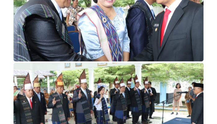 Ini  14 Pejabat Pimpinan Tinggi Pratama di Lantik  Bupati Simalungun   