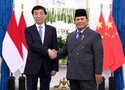 Presiden Prabowo Terima Ketua MPR Tiongkok Wang Huning 