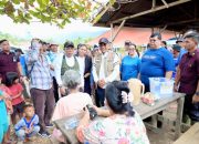 Bupati Tapteng Terima Bantuan Rp.500 Juta Beserta  Sembako dari Bupati Simalungun