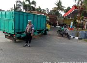 Kapolsek Tanah Jawa Turun Tangan Atur Lalin di SPBU Balimbingan