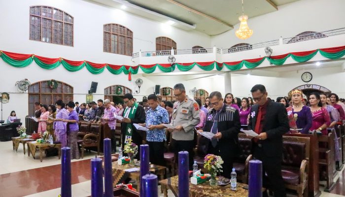Sekda Kota Pematangsiantar Bacakan Sambutan Wali Kota di Natal RSUD dr Djasamen Saragih