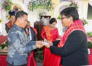 Wali Kota Hadiri Yubileum 75 Tahun GBKP Runggun Jalan Nias