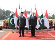 Presiden Prabowo Disambut Upacara Kenegaraan di Islamabad