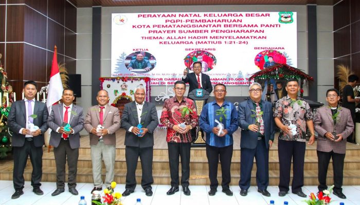 Wali Kota Apresiasi Natal PGPI-P Siantar dengan Aksi Donor Darah dan Penanaman 10 Ribu Bibit