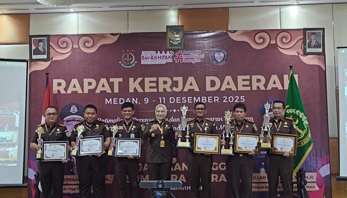 Kejari Simalungun raih juara I datun dan juara III pembinaan se-Sumut
