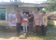 Jumat Berkah, Polsek Tanah Jawa Salurkan Sembako untuk Warga Kurang Mampu