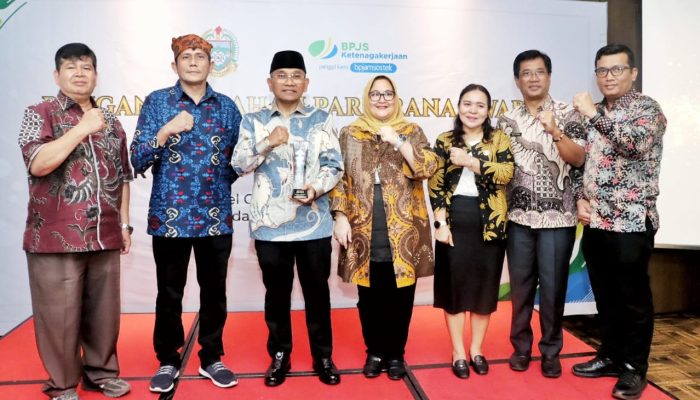 Bupati Simalungun Raih Paritrana Award 2025 Tingkat Sumut