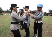 Polres Pematangsiantar Gelar Apel Operasi Lilin Toba 2025