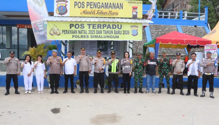 Semua Stakeholder Dukung Operasi Lilin Toba 2025 Polres Simalungun
