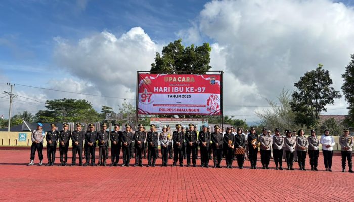 Hari Ibu ke-97 Diperingati di Polres Simalungun, Wakapolres Soroti Peran Strategis Perempuan