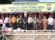 Forkopimda Simalungun Tinjau 10 Pos Nataru, Pastikan Personel Siap