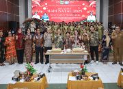 Wali Kota Wesly Hadiri Perayaan Natal PKK Pematangsiantar