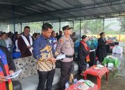 Kapolsek Perdagangan Hadiri Natal Oikumene Bandar Huluan, Doakan Korban Bencana