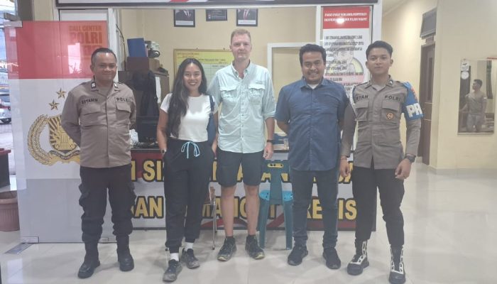 Polsek Parapat Selesaikan Konflik Warga dan Wisatawan Asing Secara Humanis