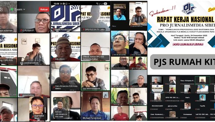 Rakernas PJS Tetapkan Tiga Pedoman Organisasi Strategis