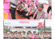 49 Personel Polres Simalungun Naik Pangkat, Kapolres Tekankan Pengabdian