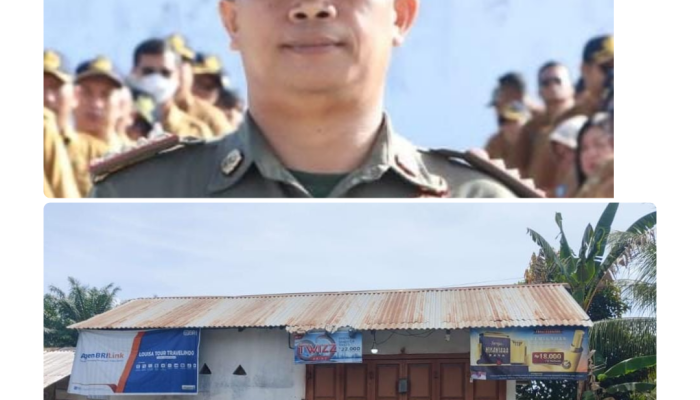 Kios di Atas Tanggul Irigasi Saribu Asih Belum Ditertibkan