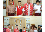 Wali Kota Wesly Terima Siswa Berprestasi Nasional dan Internasional