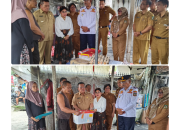 Wali Kota Wesly Silalahi Serahkan Bantuan kepada Korban Kebakaran