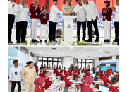 Presiden Prabowo Resmikan dan Tinjau Sekolah Rakyat di Kalsel