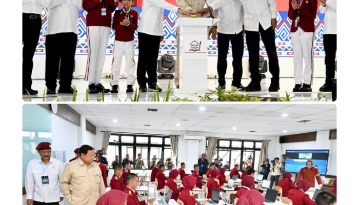 Presiden Prabowo Resmikan dan Tinjau Sekolah Rakyat di Kalsel