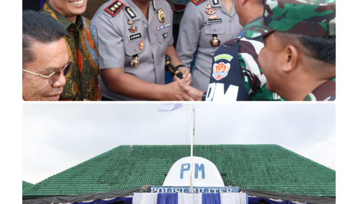 Perkuat Soliditas TNI–Polri, Kapolres Simalungun Hadiri Kunker Danpuspomad