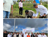 Pemkab Tapanuli Utara Bersama Utusan Khusus Presiden Tanam Pohon dan Bahas Mitigasi Bencana