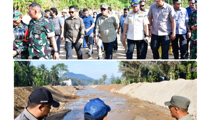 Mendagri Apresiasi Gubsu dan Bupati Tapteng Percepat Normalisasi Sungai Pascabencana