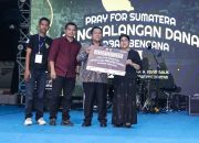 Wali Kota Wesly Hadiri Malam Tahun Baru “Pray for Sumatera” di Pematangsiantar