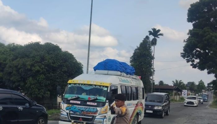Himbauan Persuasif Polisi, Jalur Pematangsiantar–Parapat Bebas Macet
