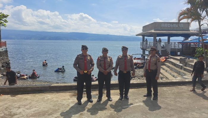Libur Tahun Baru Berakhir, Pam Obvit Polres Simalungun Pastikan Destinasi Wisata Aman