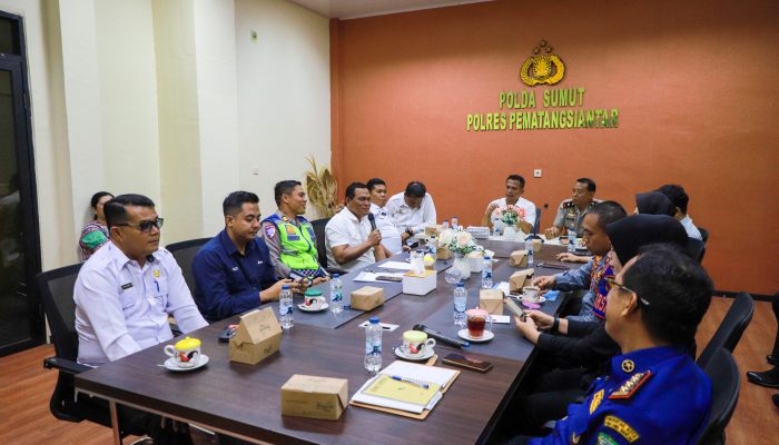 Pemko–Polres Pematangsiantar Matangkan Pengamanan Operasi Ketupat Toba 2026