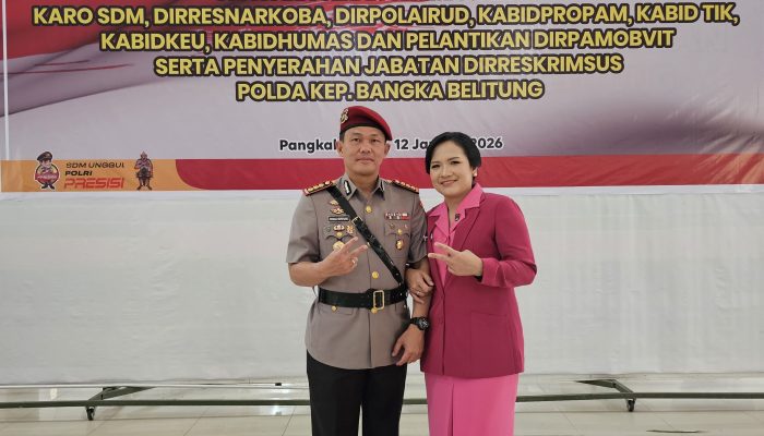 Mantan Kapolres Simalungun Ronald Sipayung Jabat Dirresnarkoba Polda Babel