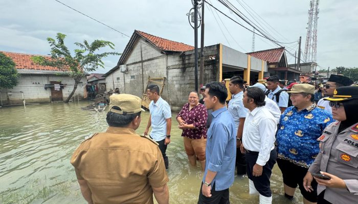 Wapres GibranTinjau Banjir Tambun Utara, Negara Diminta Hadir Lindungi Warga