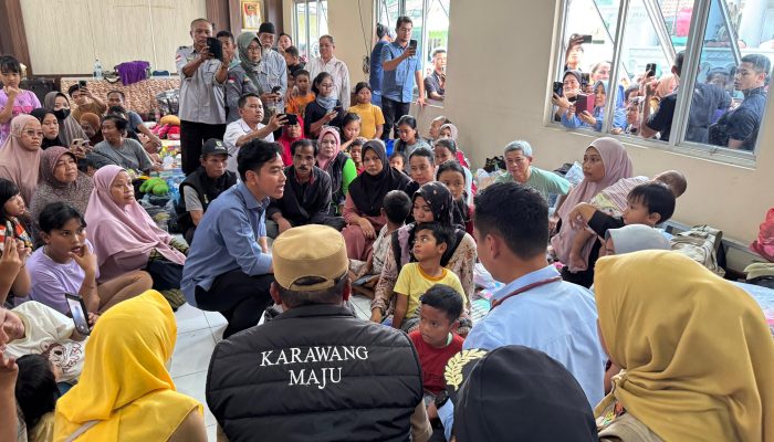 Tinjau Banjir Karawang, Wapres Prioritaskan Kesehatan dan Keselamatan Warga